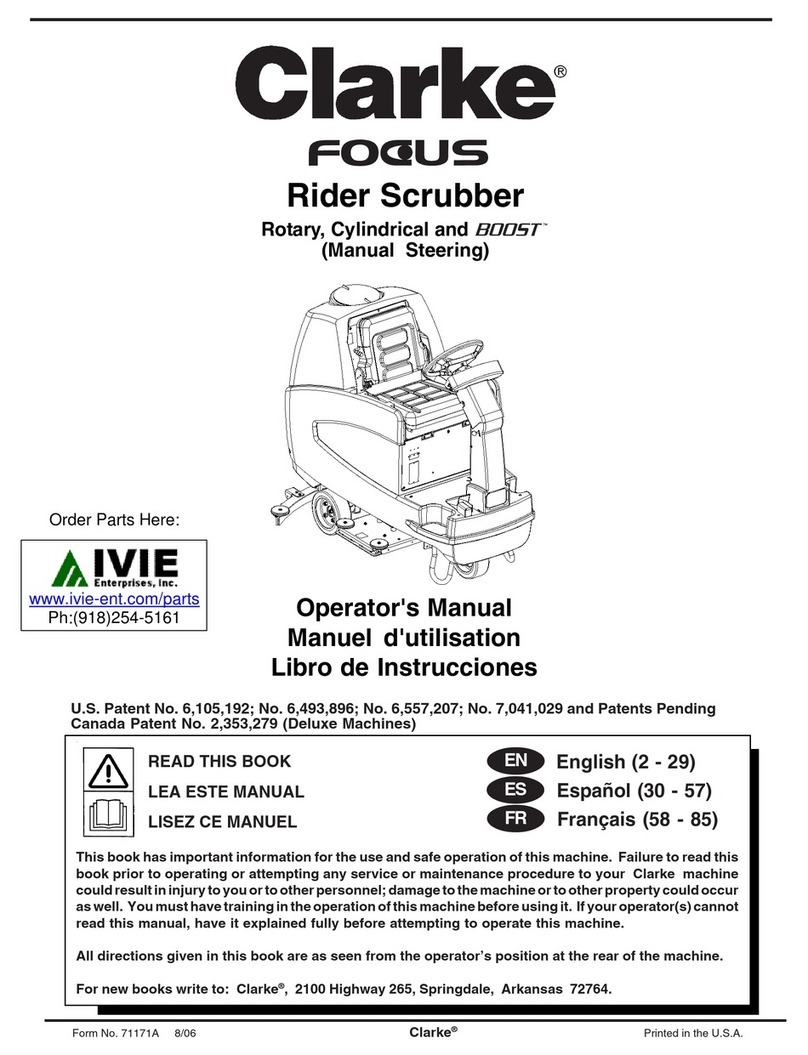 Clarke Focus Manual de usuario