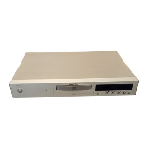 Rotel RCD-02 Manual de usuario