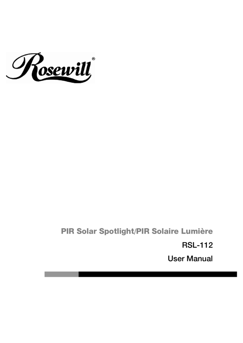 Rosewill RSL-112 Manual de usuario