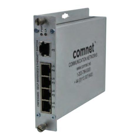 Comnet CNFE5SMS Manual de usuario