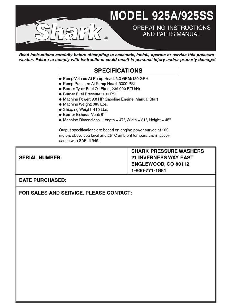 Shark 925A Manual de servicio