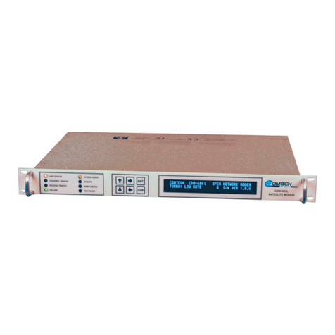 Comtech EF Data CDM-600L Manual de usuario