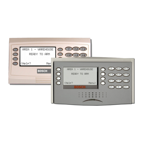 Bosch Security System Manual de usuario