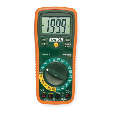 Extech Instruments EX410 Manual de usuario Extech Instruments EX410 Manual de usuario