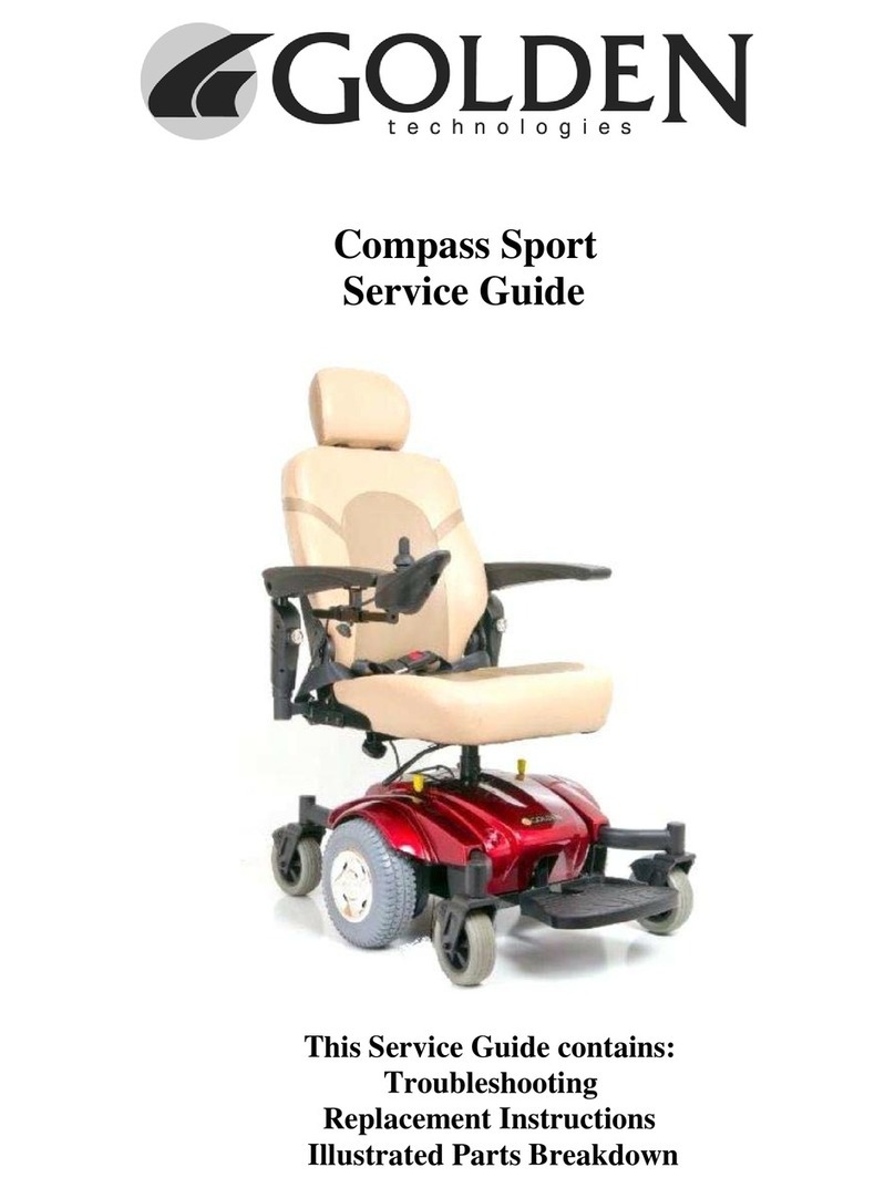 Golden Technologies Compass Sport Manual de usuario Golden Technologies Compass Sport Manual de usuario
