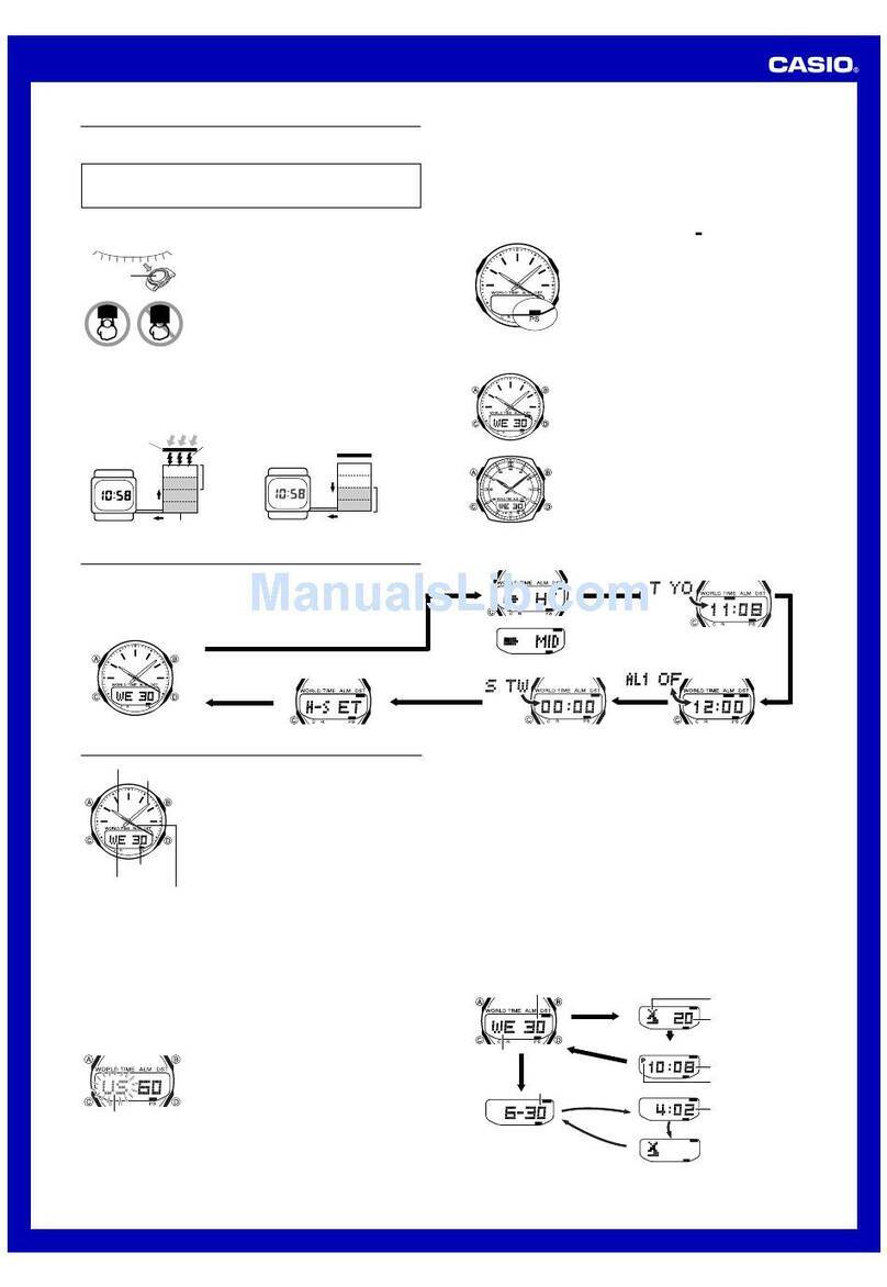 Casio 3311 Manual de usuario