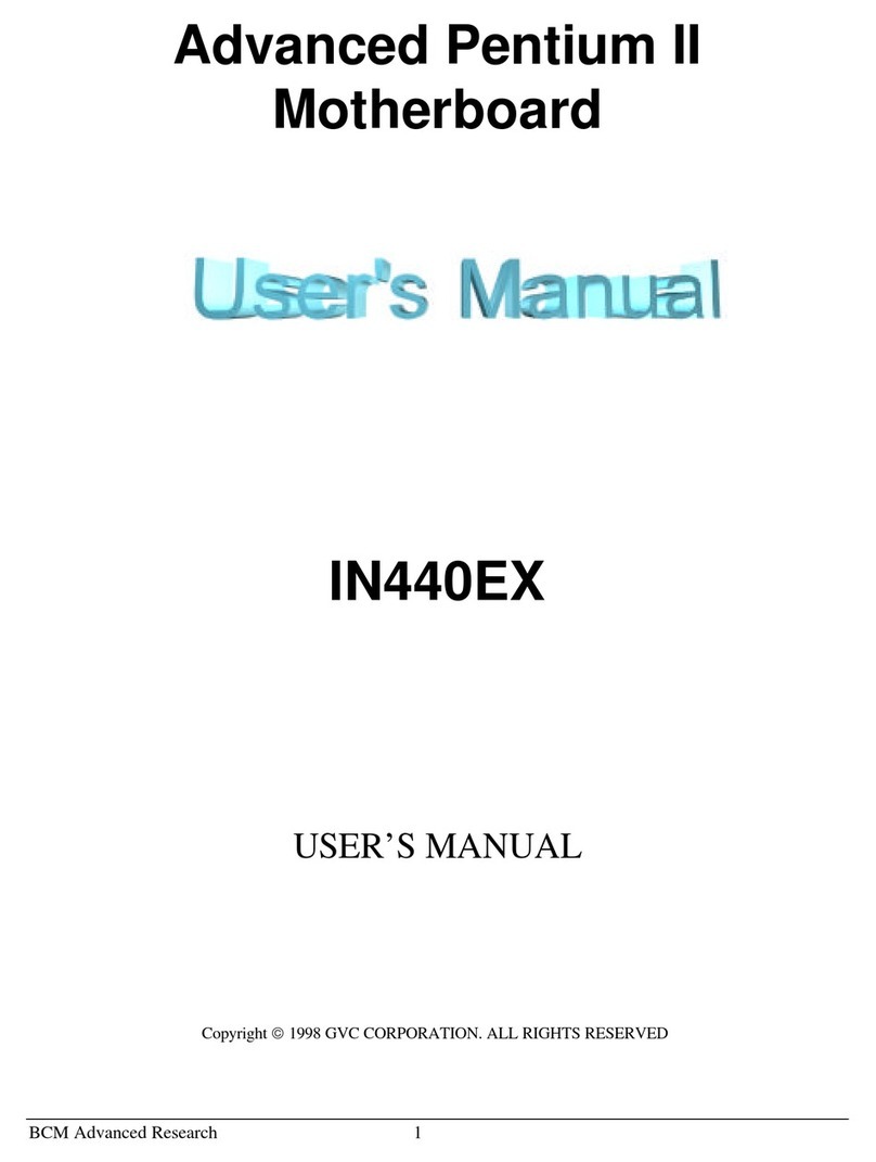 BCM Advanced Research IN440EX Manual de usuario