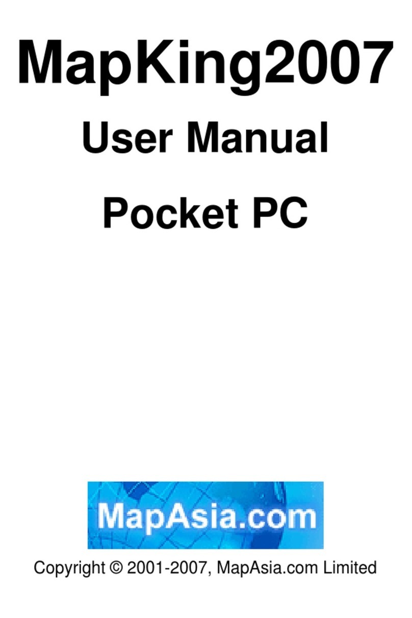 MapAsia MapKing2007 Manual de usuario