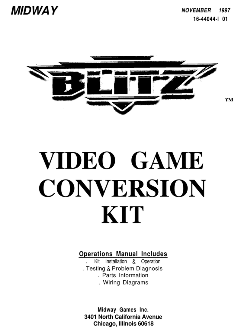 Midway Blitz Manual de usuario