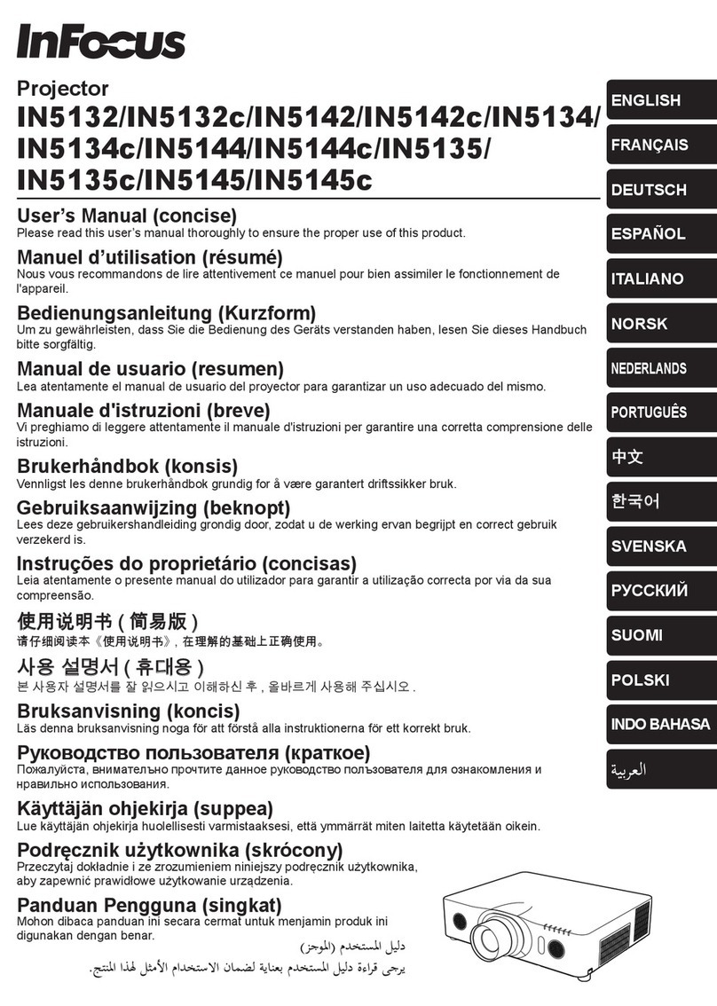 InFocus IN5132 Guía de inicio rápido