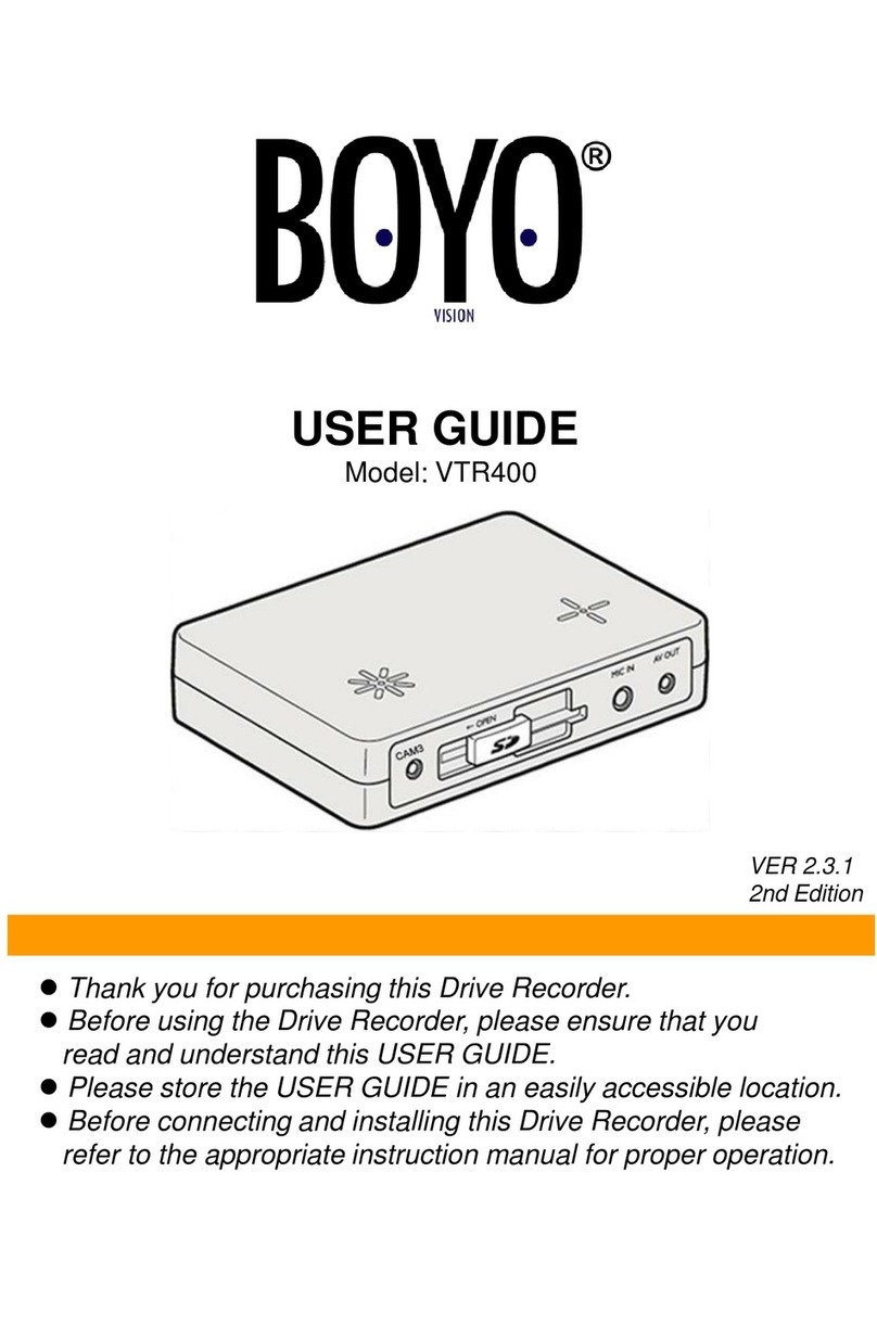 Boyo VTR400 Manual de usuario
