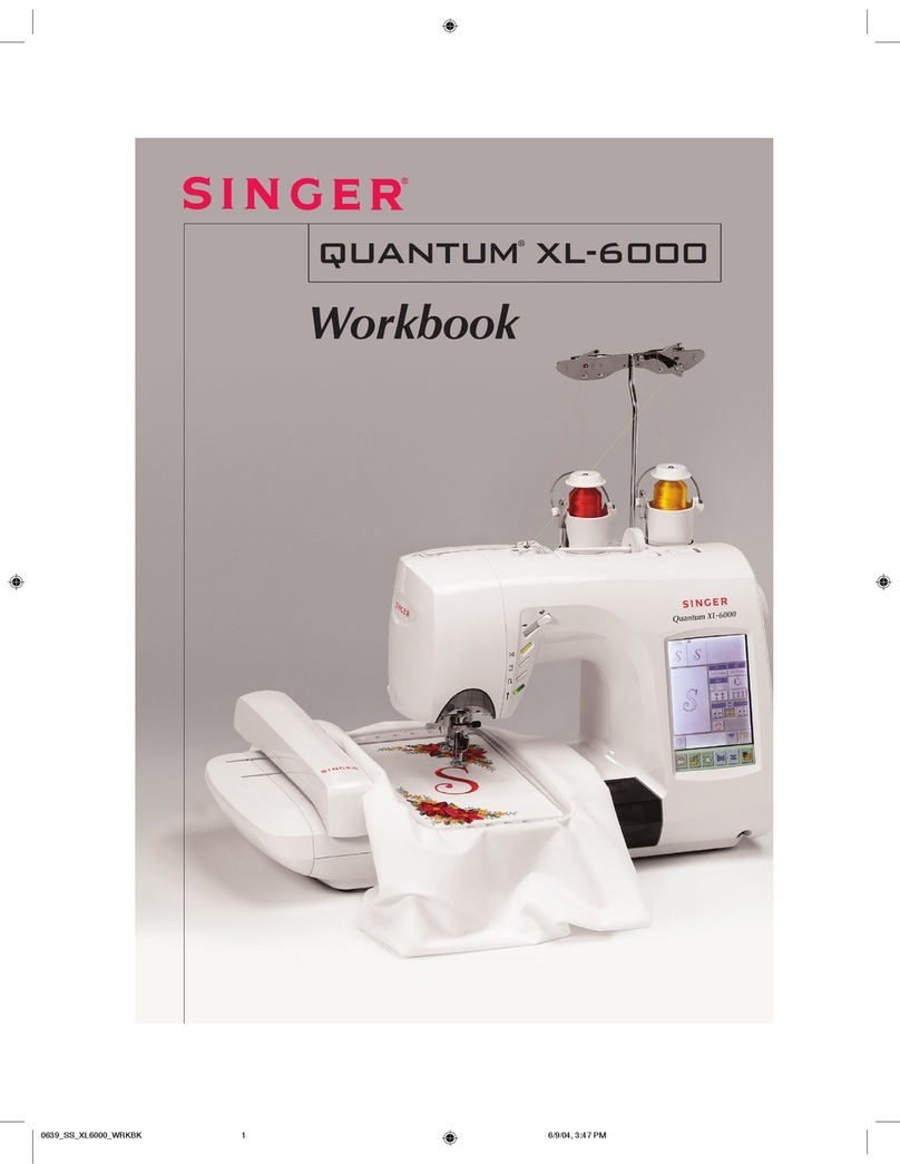 Singer Quantum XL-6000 Instrucciones de operación