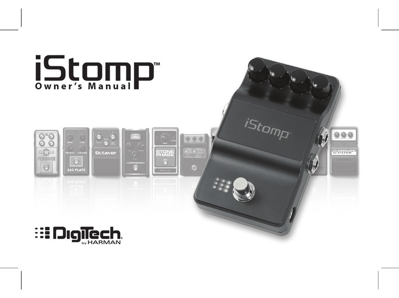 digi-tech iStomp Manual de usuario