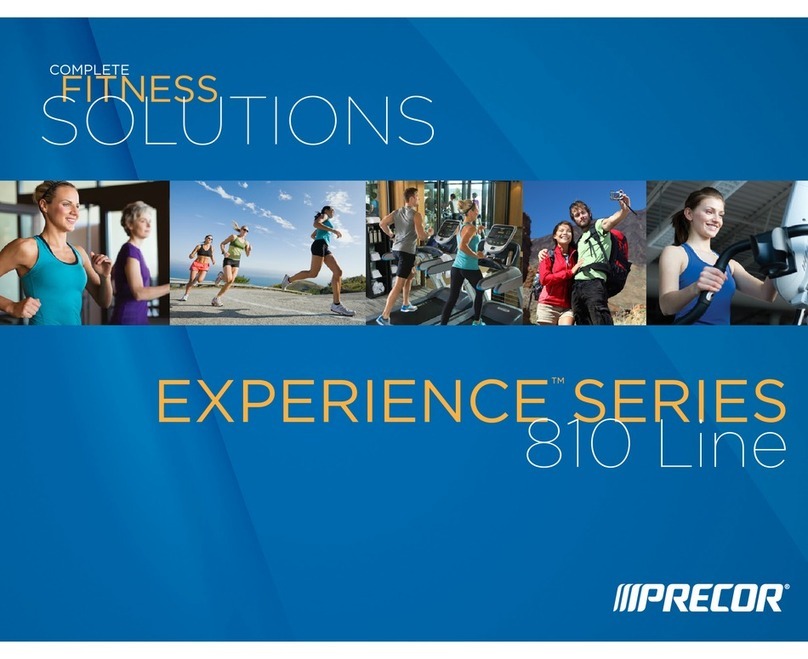 Precor EFX 815 Manual de usuario