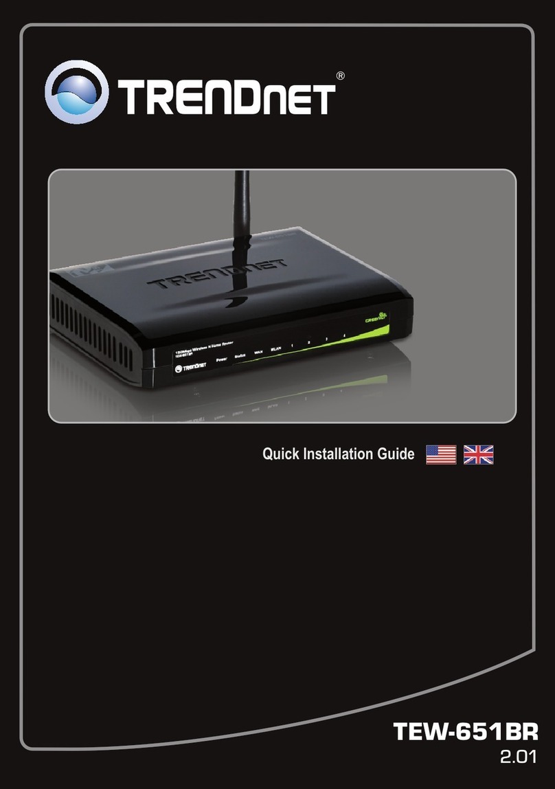 TRENDnet TEW-651BR Manual de usuario