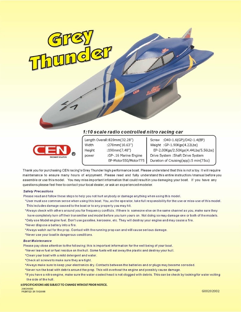 Cen Grey thunder Manual de usuario