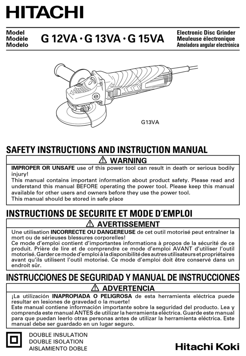 Hitachi G 13VA Guía de solución de problemas
