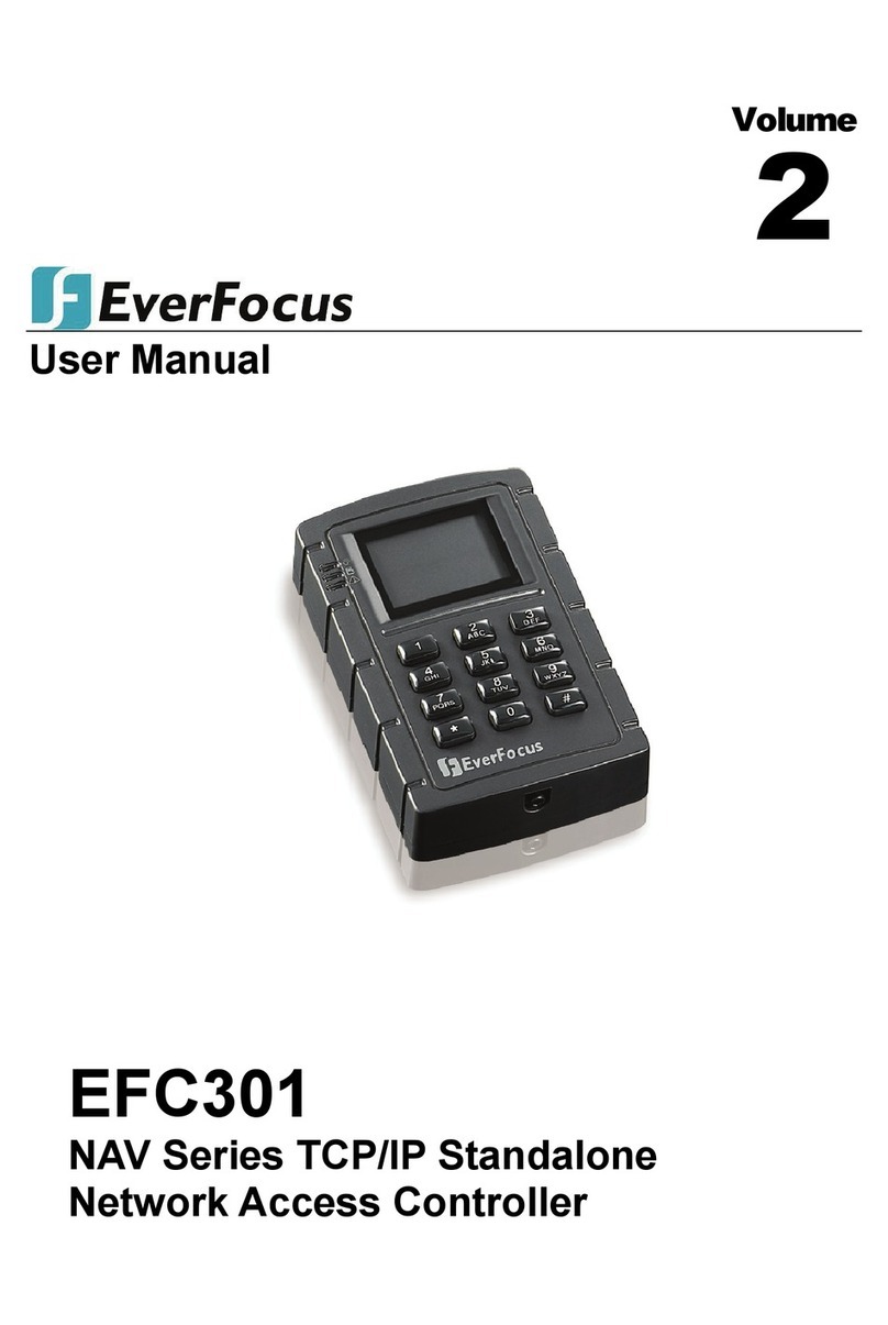 EverFocus EFC301 Manual de usuario