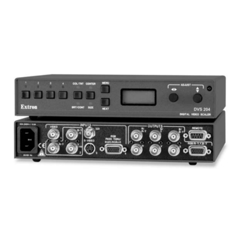 Extron electronics DVS 204 Manual de usuario