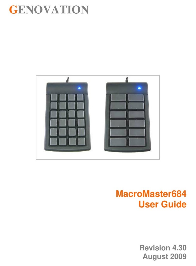 Genovation MacroMaster684 Manual de usuario Genovation MacroMaster684 Manual de usuario