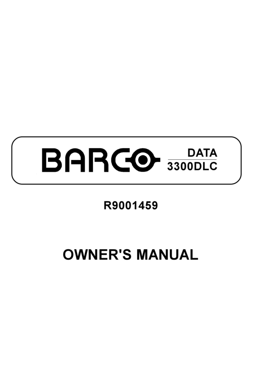 Barco 3300DLC Manual de usuario