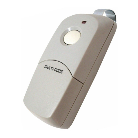 Multi-code Multi-Code 3089 Manual de usuario