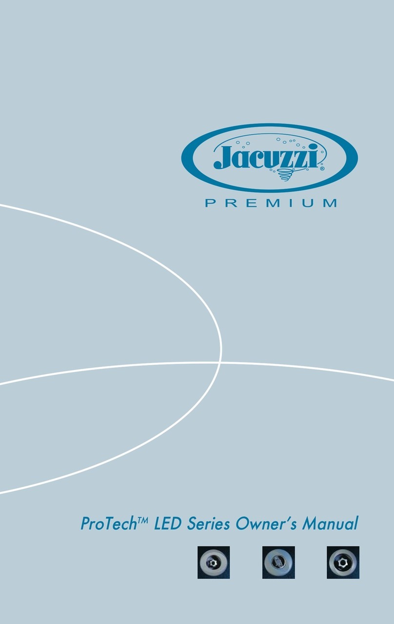 Jacuzzi ProTech LCD Manual de usuario