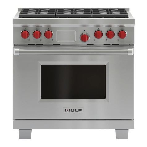 Wolf DF366 Manual de usuario