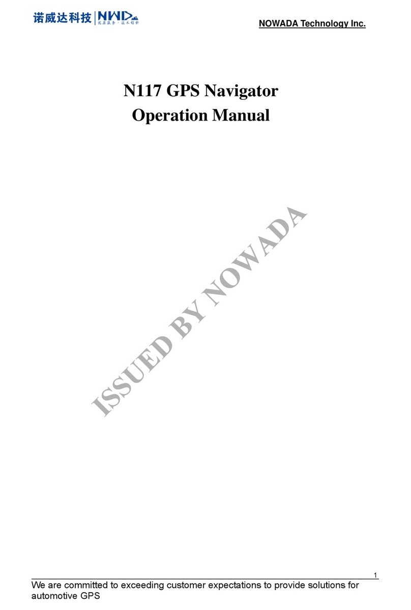 Nowada Technology N117 Manual de usuario