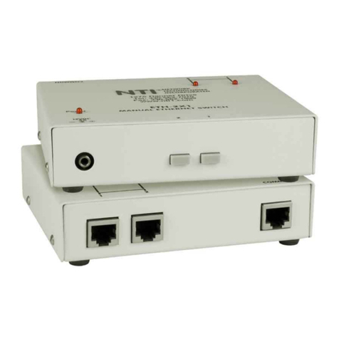NTI ETH-4X1 Manual de usuario
