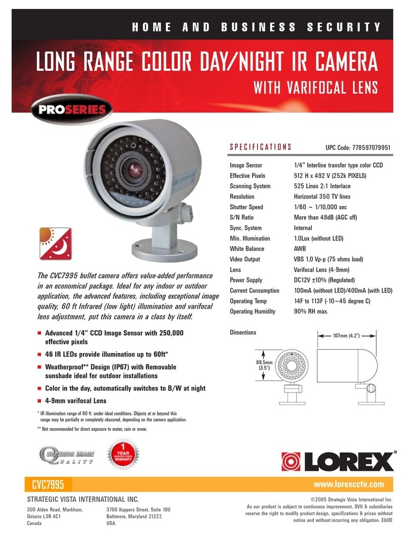 Lorex CVC7995 Manual de usuario