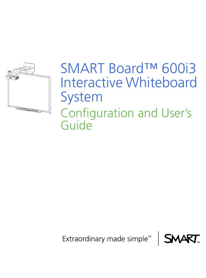SMART Board 600i3 Manual de usuario SMART Board 600i3 Manual de usuario