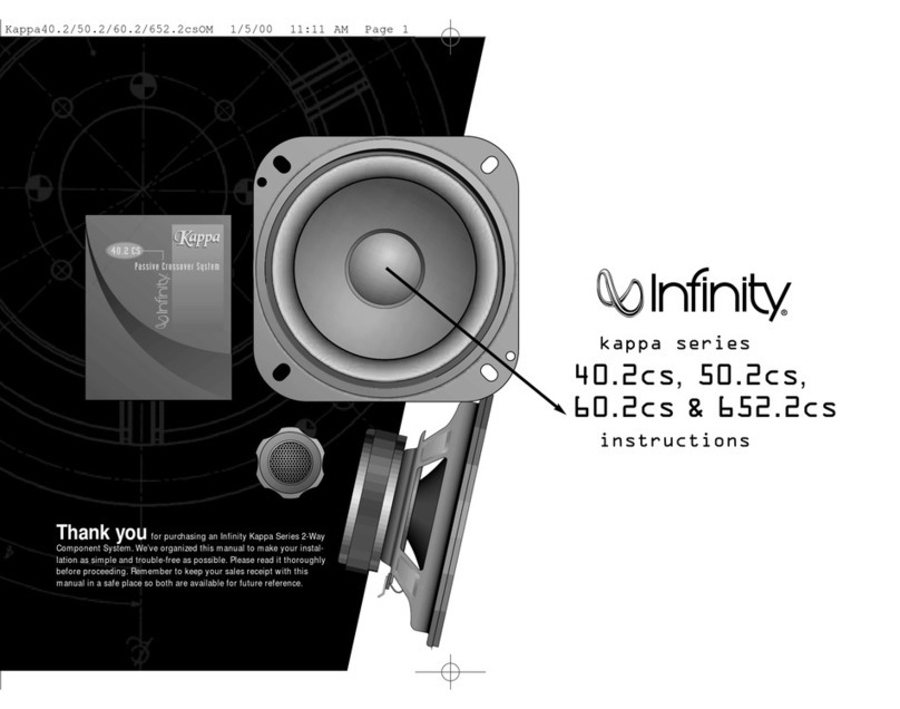 Infinity 40.2cs Manual de usuario