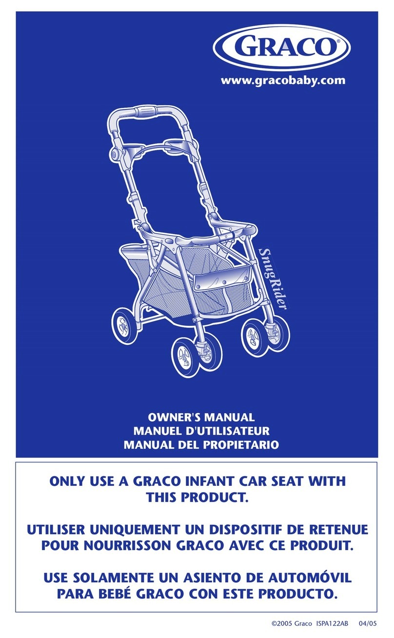 Graco Baby Strollers Manual de usuario Graco Baby Strollers Manual de usuario