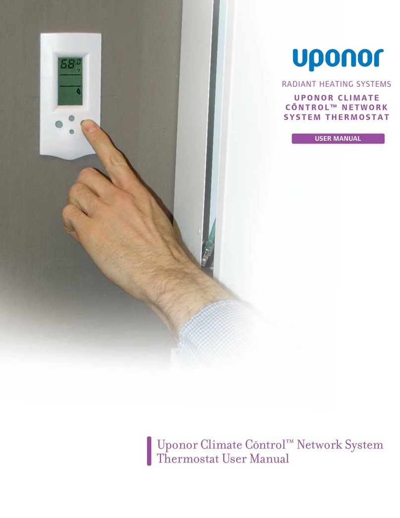 Uponor Climate Control Manual de usuario