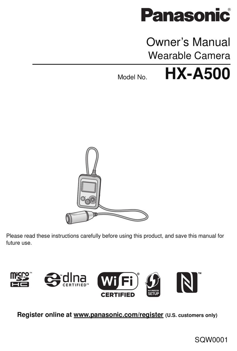 Panasonic HX-A500 Manual de usuario