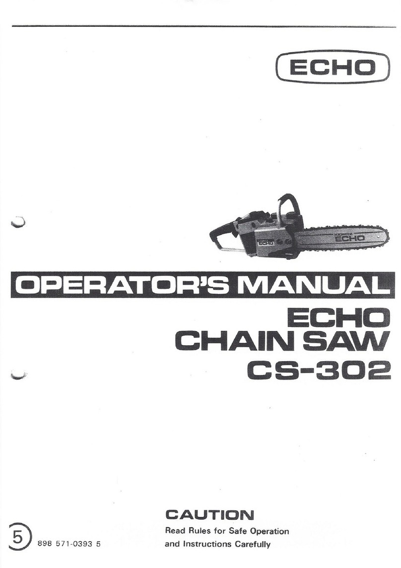 Echo CS-302 Manual de usuario