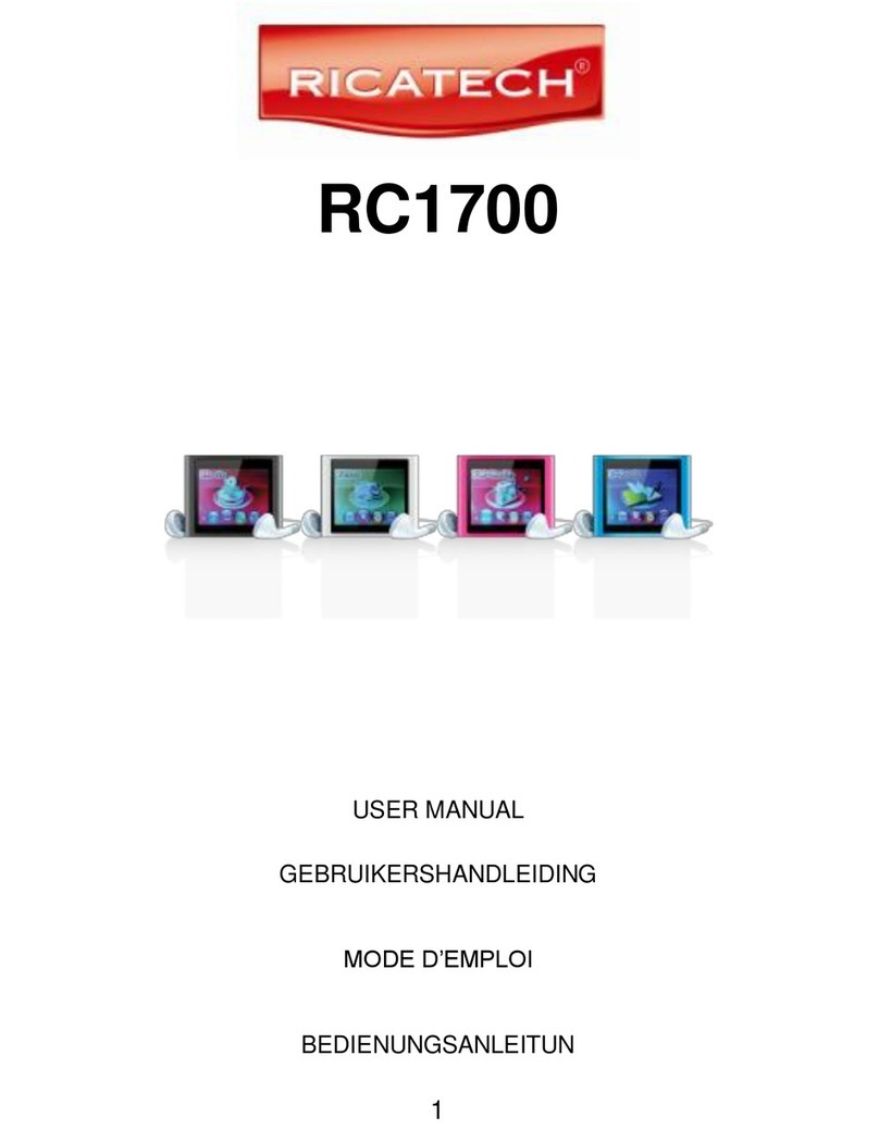 Ricatech RC1700 Manual de usuario