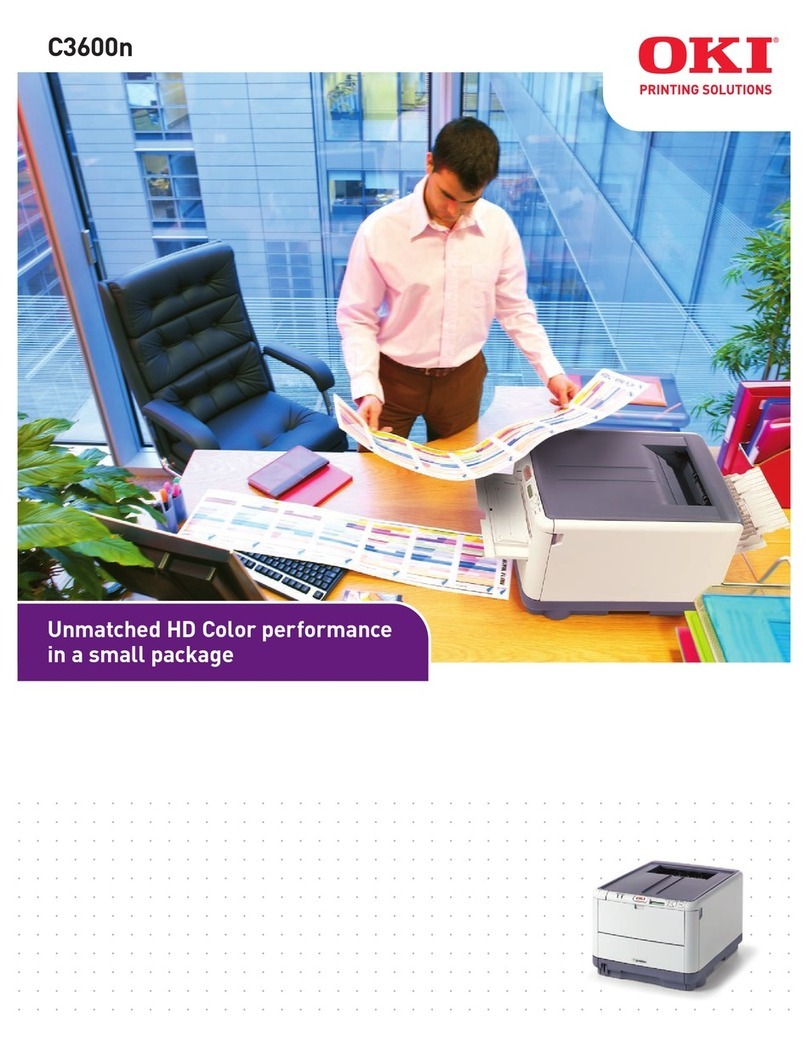 Oki C3600n Manual de usuario
