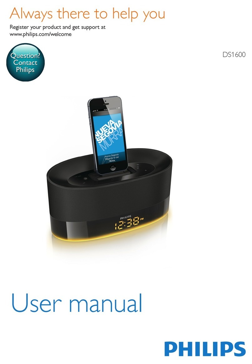 Philips DS1600 Manual de usuario