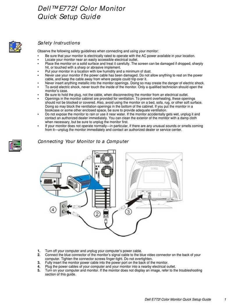 Dell E772f Manual de usuario