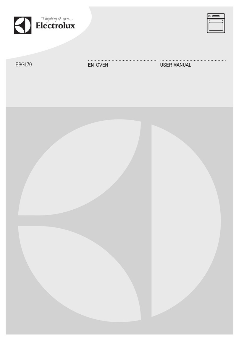 Electrolux EBGL70 Manual de usuario