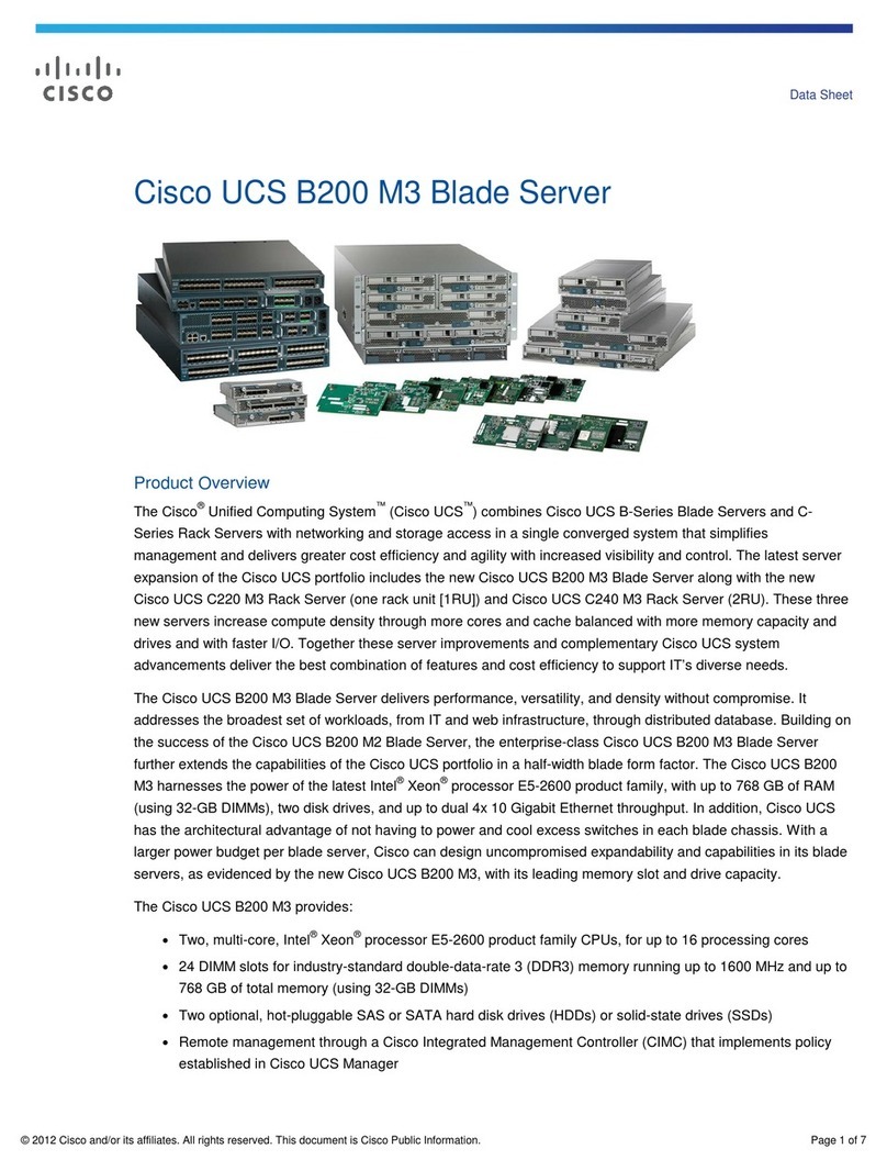 Cisco UCS B200 Manual de usuario