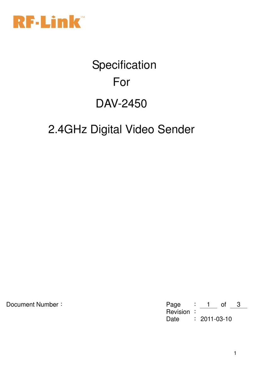 RF-Link DAV-2450 Manual de usuario