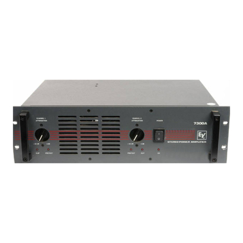 Electro-Voice 7300A Manual de operación