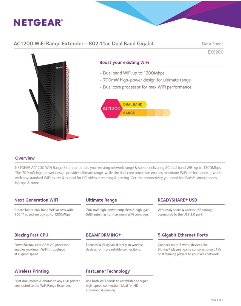 NETGEAR EX6200 Manual de usuario