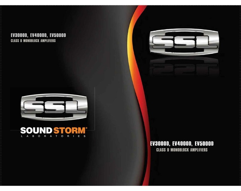 Ssl Evolution EV3000D Manual de usuario Ssl Evolution EV3000D Manual de usuario