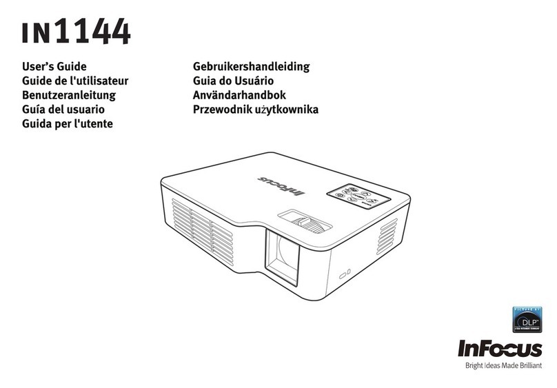 InFocus in1144 Manual de usuario
