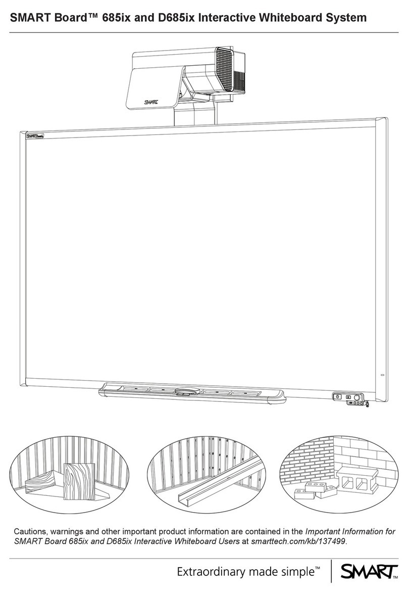 SMART Board D685ix Manual de usuario SMART Board D685ix Manual de usuario