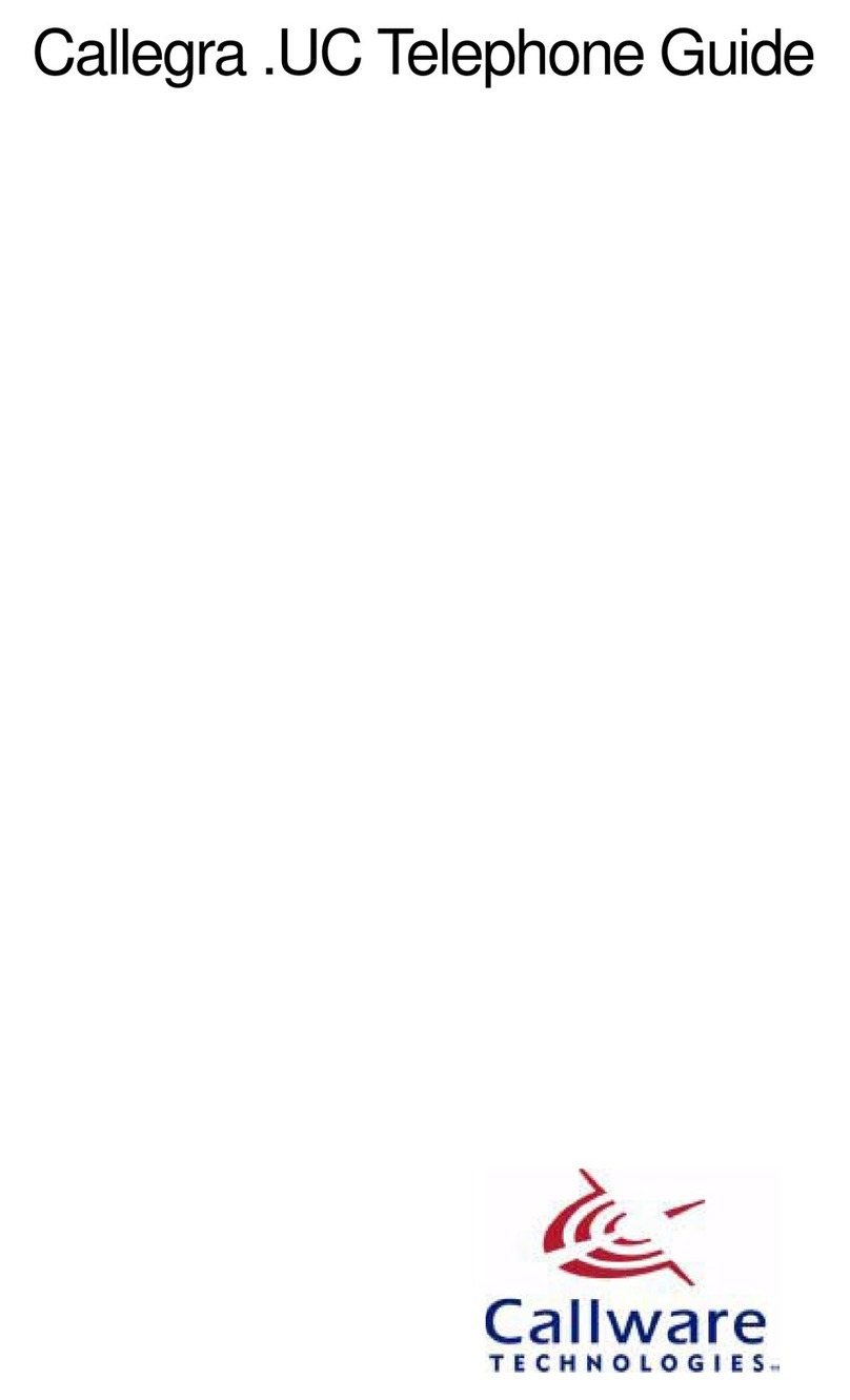 Callware Technologies UC Manual de usuario